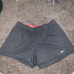 Grey and Pink shorts! Nike!